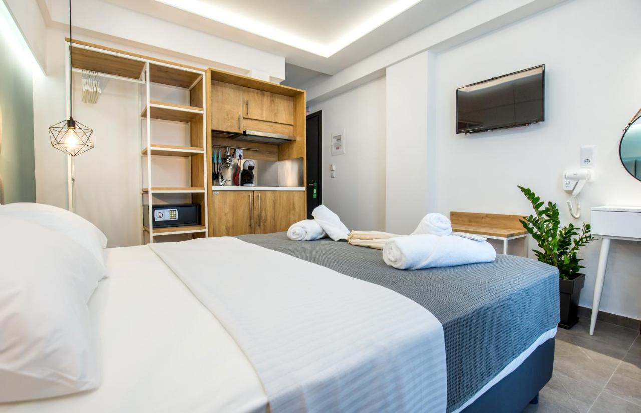 New Azzurro Deluxe Hotel Limenaria  Bagian luar foto
