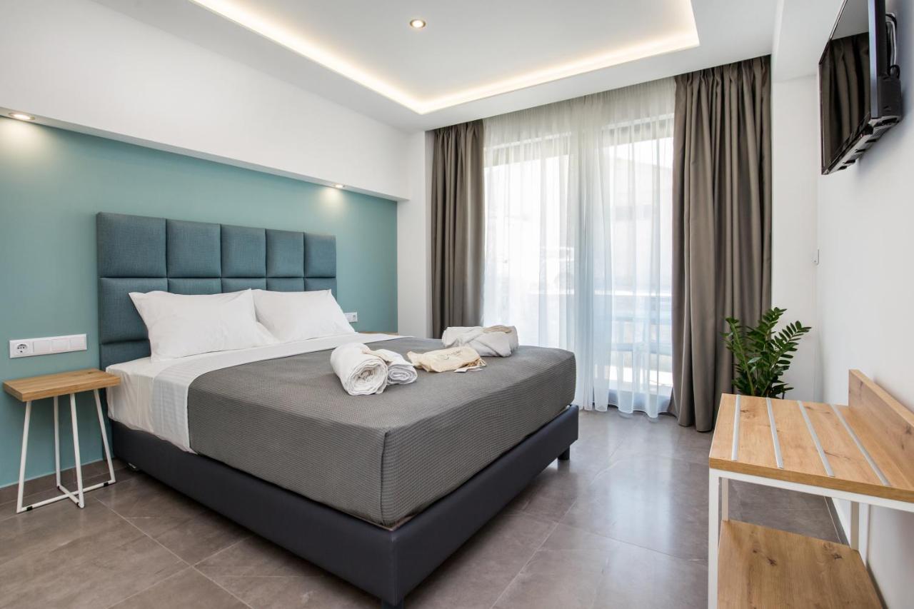 New Azzurro Deluxe Hotel Limenaria  Bagian luar foto