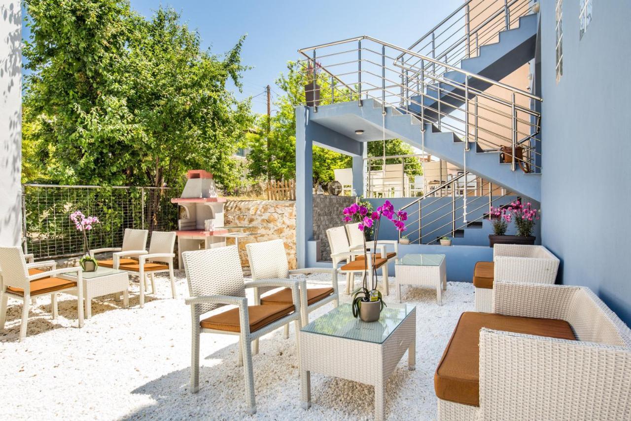 New Azzurro Deluxe Hotel Limenaria  Bagian luar foto