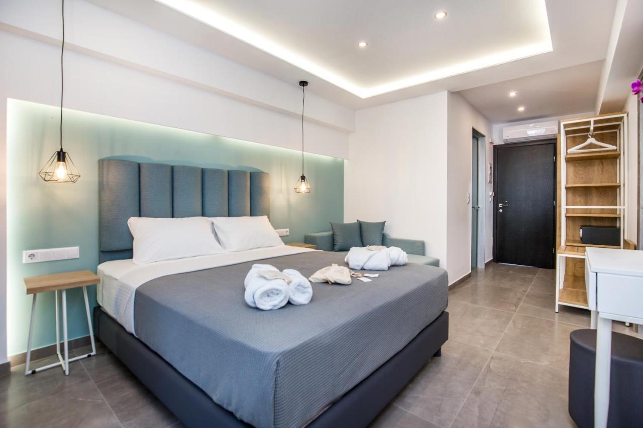 New Azzurro Deluxe Hotel Limenaria  Bagian luar foto