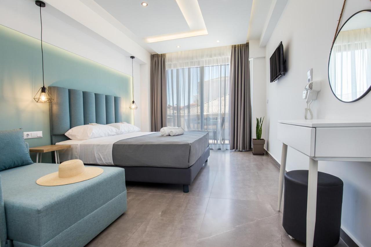 New Azzurro Deluxe Hotel Limenaria  Bagian luar foto