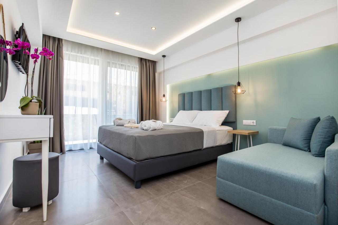 New Azzurro Deluxe Hotel Limenaria  Bagian luar foto