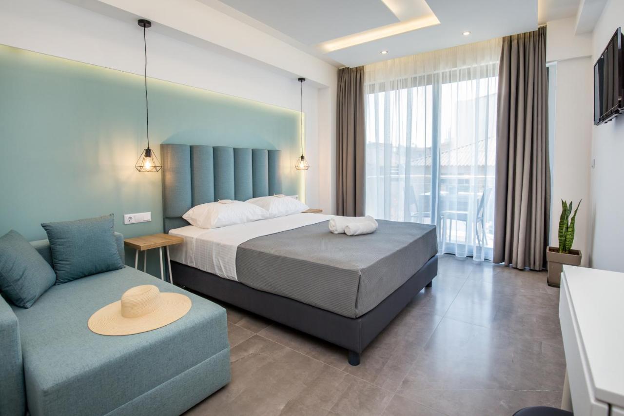 New Azzurro Deluxe Hotel Limenaria  Bagian luar foto