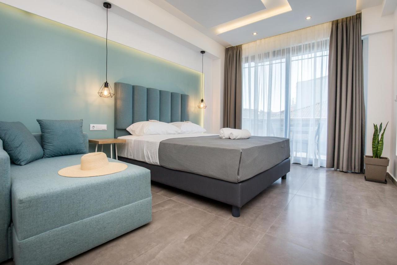 New Azzurro Deluxe Hotel Limenaria  Bagian luar foto