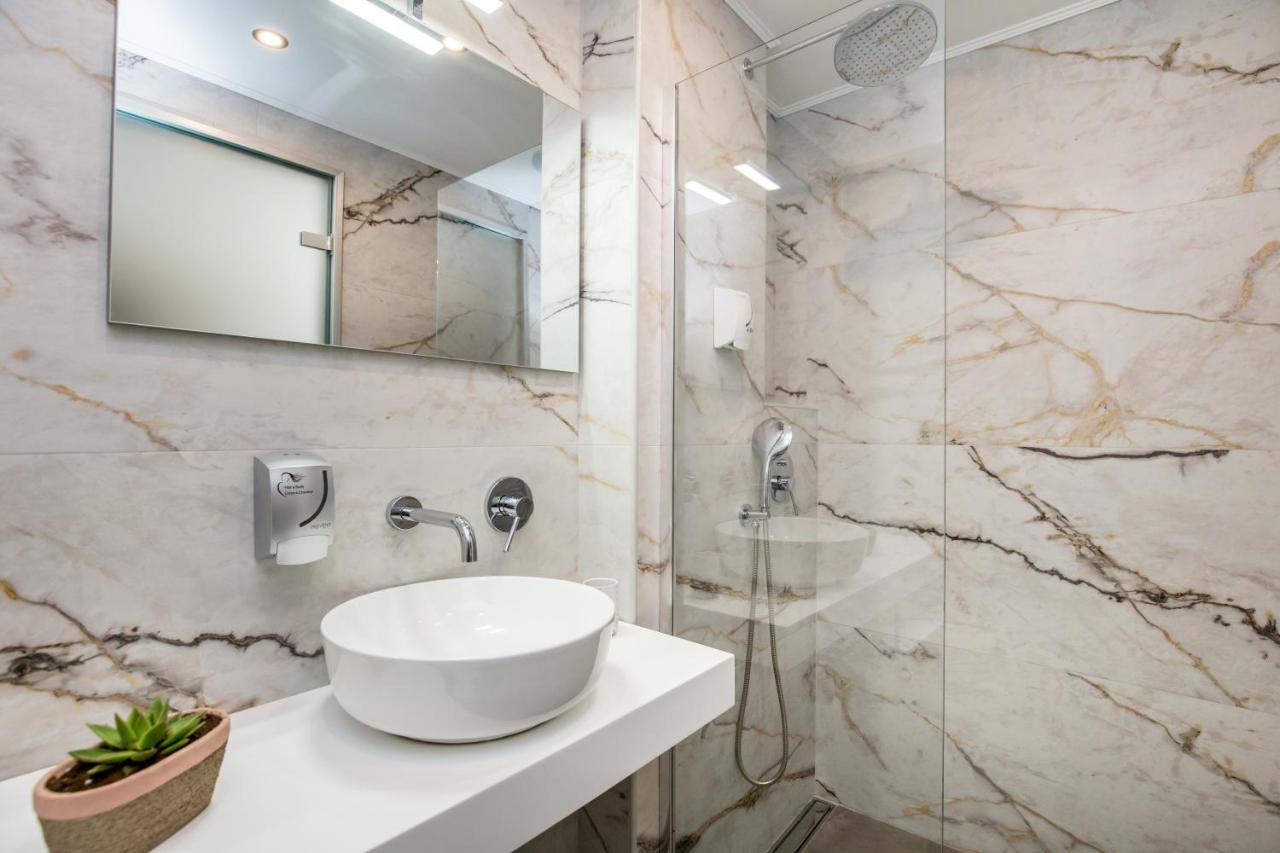New Azzurro Deluxe Hotel Limenaria  Bagian luar foto