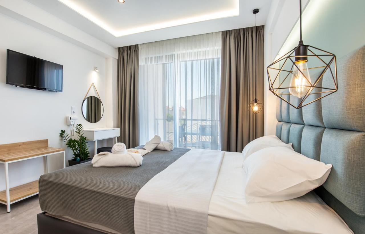 New Azzurro Deluxe Hotel Limenaria  Bagian luar foto