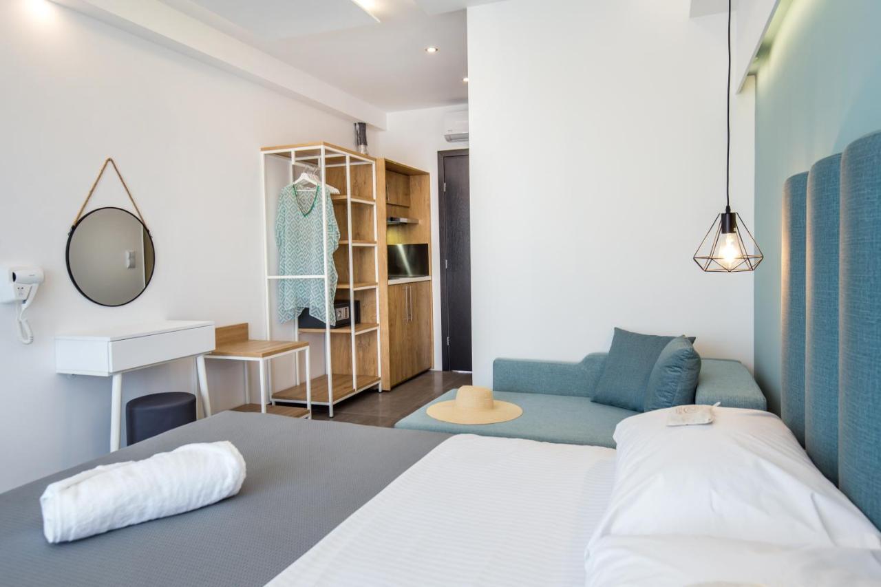 New Azzurro Deluxe Hotel Limenaria  Bagian luar foto