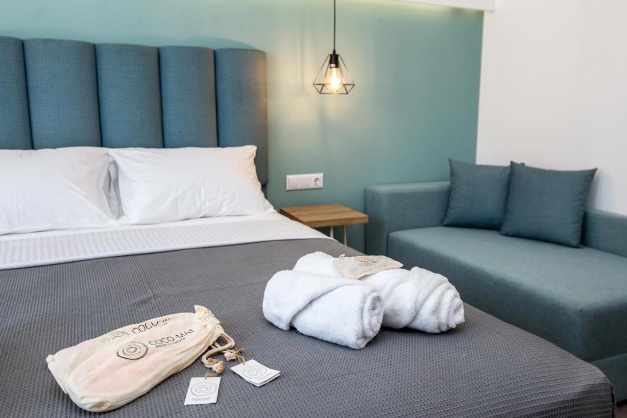 New Azzurro Deluxe Hotel Limenaria  Bagian luar foto