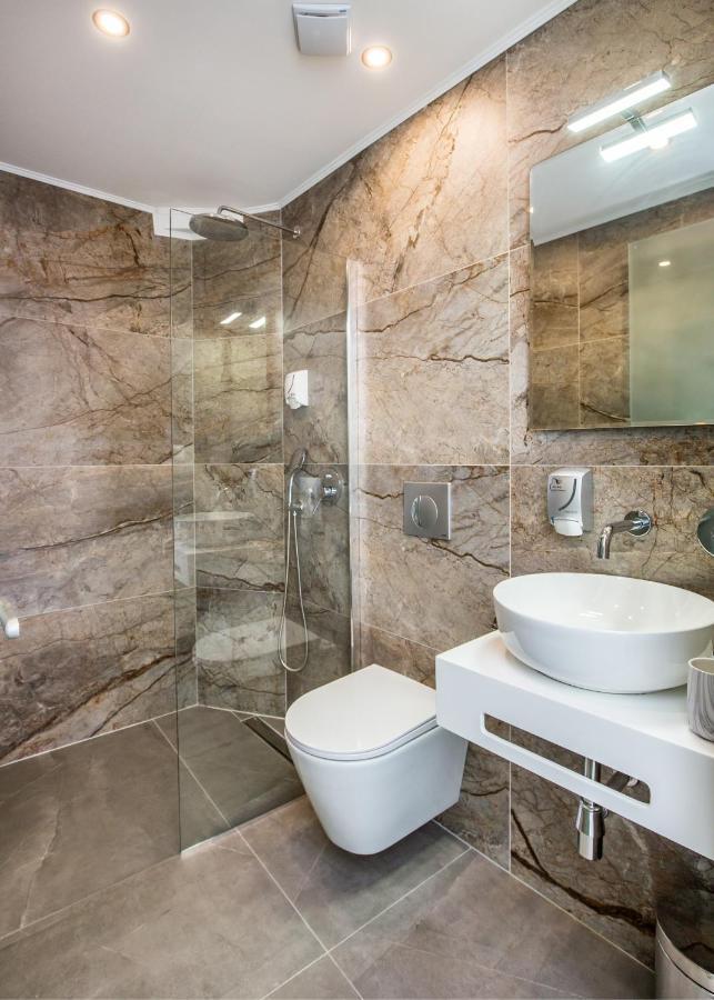 New Azzurro Deluxe Hotel Limenaria  Bagian luar foto