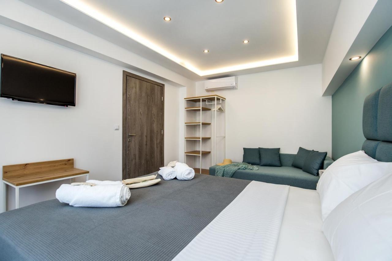 New Azzurro Deluxe Hotel Limenaria  Bagian luar foto