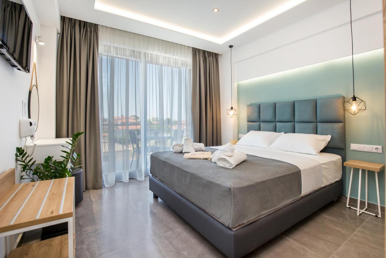New Azzurro Deluxe Hotel Limenaria  Bagian luar foto